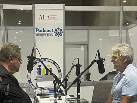 American Library Association San Diego Podcast Booth