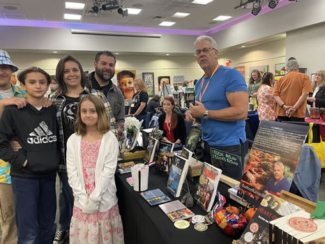 Desert Foothills Book Festival author table